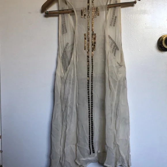 Free People Beaded Tank Top - Picture 2 of 6